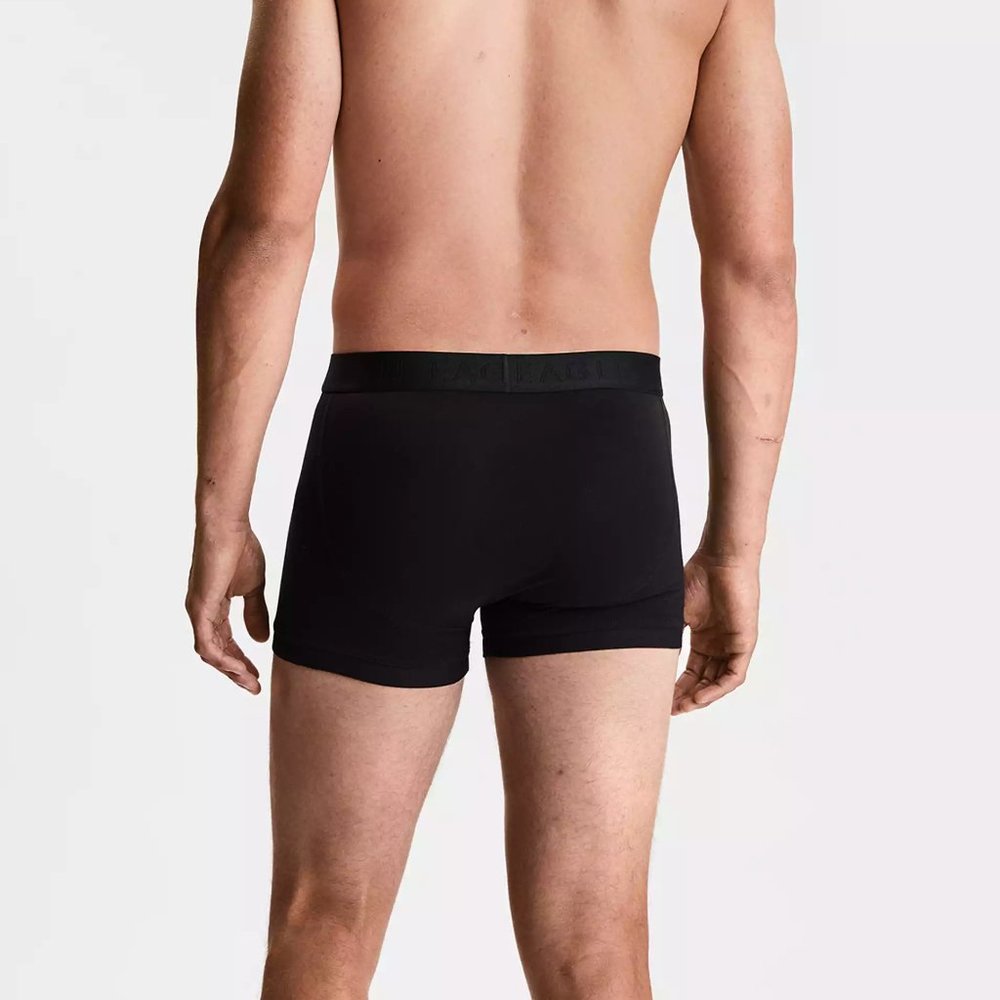 American Eagle Classic 3" Trunks Black Boxer Brief - Picture 2 of 4